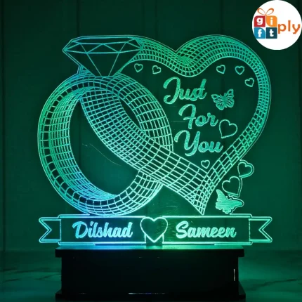 Just For you Customised Lamp